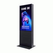 Smart Line Écran Totem Double Face Avec 50" Samsung Écran Noir Smart Line Écran Totem Double Face Avec 50" Samsung Écran Noir