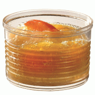 Verrine boite de conserve PS transparent 45ml - par 120