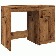 VidaXL Bureau vieux bois 100x50x76 cm bois d'ingénierie Modèle Milan Advance - 856002