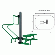 Banc abdos/barre symetrique - aso-f12/aso-f20