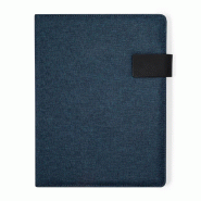 Bloc-notes dans un porte-documents pratique bleu - 8412536822049