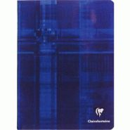 Clairefontaine Lot de 20 Cahier Metric 17x22, 48p./24 feuilles 90 g/m² piquées, Séyès - 3329680637519