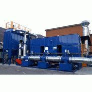 Ctr - Chambre de combustion thermique régénérative pour air pollué - Modèles de 0.5K à 60K avec débit jusqu'à 60 000 m³/h_0