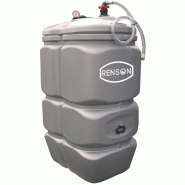 Cuve stockage fuel 750 litres en PEHD pré-équipée - RENSON - 159044