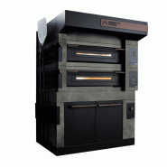 Four à sole sur étuve 2 chambres 12 x (Ø)300 mm ou 8 x (Ø)350 mm ou 4 x (Ø)450 mm, 18 000 W, 400 V - TRI Four à sole sur étuve 2 chambres 12 x (Ø)300 mm ou 8 x (Ø)350 mm ou 4 x (Ø)450 mm, 18 000 W, 400 V - TRI