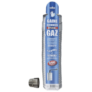 Gaine accordéon spécial gaz 125/131 mm +raccord - TEN - 15125 - 409714 Gaine accordéon spécial gaz 125/131 mm +raccord - TEN - 15125 - 409714