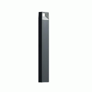Gea Luce Borne Extérieure Ges1152 Led 9W Cct Interrupteur 3000K/4000K/6500K Ip54 Anthracite - Gealuce - gris GES1152