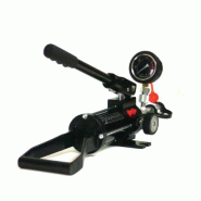 HP550SMIN, Pompe à main hydraulique, à port unique, à deux vitesses, fermée hermétiquement avec manomètre et adaptateur, 580 cm3 d'huile utile_0