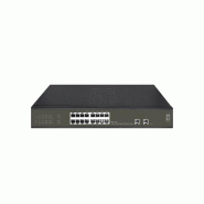LEVELONE Hilbert 18-Port Gigabit PoE Smart Lite Switch - 16 sorties PoE - 2 x Gigabit... - GES-2118P