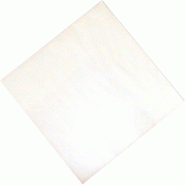 Lot de 1000 serviettes blanches en papier professionnelles 400 mm - 3 plis - issues de forêts gérées durablement Lot de 1000 serviettes blanches en papier professionnelles 400 mm - 3 plis - issues de forêts gérées durablement