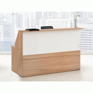 Bureau d'accueil Musca en bois en stock Bureau d'accueil Musca en bois en stock