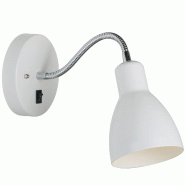 Nordlux Applique murale CYCLONE  Métal Blanc, H.36,5  IP20  E14 /  Intérieur - blanc métal 5704924024801