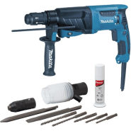 Perfo-burineur sds plus 800w avec accessoires + coffret - MAKITA - hr2630tx4 - 667853