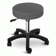 Physa - Physa Tabouret De Bureau À roulettes Travail Physa Aversa Gray (Vérin Gaz, Hauteur 45-58 cm, Max 150 Kg, Revêtement PVC, Gris) - 4250928683403