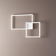 Plafonnier Led Cross 6595 B Ct Perenz - blanc 8023559515025