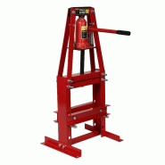 Presse atelier 6 tonnes cadre-a largeur travail 50 jusqu\'à 110mm presse hydraulique rouge 16_0000567
