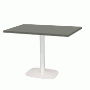 RestooTab - Table Round blanc 120x70cm verde comodoro fenix - vert Bois manufacturé TB-ROURC1-12070M-VER.CO