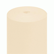 Tête-à-tête maxi pré-découpé 120cm intissé ivoire 0,50x24m - par 6
