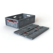 Bac plastique pliable ajouré 600x400 Bac plastique pliable ajouré 600x400