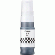 Canon GI-55 BK - Bouteille d'encre pigmentée noire haut rendement authentique - 4549292222401