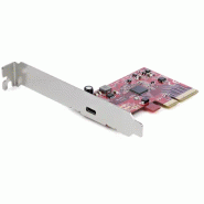 Carte PCIe 1 port USB 3.2 Gen 2x2 - Carte Contrôleur USB-C SuperSpeed 20Gbps PCI Express 3.0 x 4 - C