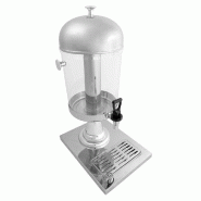 Distributeur de jus pour petit déjeuner en inox 8l 35x26x58,5cm