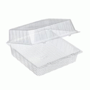 FHC - 225Pcs - Boîte blister plastique transparente avec couvercle charnière - 220x220x100mm - plastique recyclable FHC - 225Pcs - Boîte blister plastique transparente avec couvercle charnière - 220x220x100mm - plastique recyclable