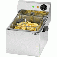 Friteuse - 6L - Température 0/+180°C - Cuve amovible - Thermostat sécurité - Saro - 0685071925140_0