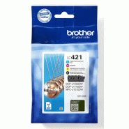 LC421VAL - Pack de 4 cartouches d'encre originales Brother
