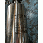 Logements mono-ronds millipore série 3000 t-line d'occasion filtre en acier inoxydable 2,5 litres - référence                        :                         c7815