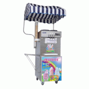 Machine à Glace Italienne 2 parfums + mix 38 L/h - refroidissment à air - 2,7 kW