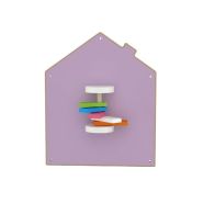 Maison - Jeu d'imitation pour motricité fine à fixer au mur - Référence PA.JM.M Maison - Jeu d'imitation pour motricité fine à fixer au mur - Référence PA.JM.M