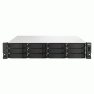 QNAP TS-h1887XU-RP NAS Rack (2 U) Intel Xeon E E-2334 16 Go DDR4 0 To QuTS hero Noir, Blanc