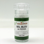MesZépices - Sel bleu de Perse - Moulin rechargeable 100 g - 3662310208247