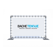 Stand simple sur pieds plats - Bâche Tendue - So-Stand_0