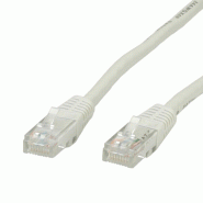 STANDARD Cordon de brassage UTP Cat.5e (Classe D), beige, 7 m