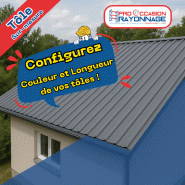 Tôle de couverture d'occasion à configurer Tôle de couverture d'occasion à configurer