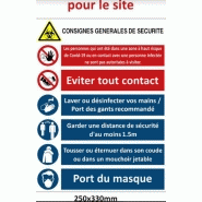 Consignes de securite ref covsite ou covmag