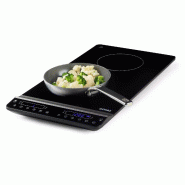 DOMO Table De Cuisson Induction Posable 2 Feux 3100w DO30211IP - noir 5411397165411