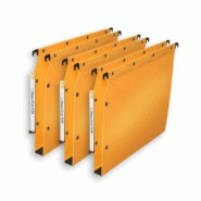 ELBA Boîte de 10 dossiers suspendus Ultimate A4, fond D30, en polypro jaune - 3362949906087