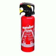 Extincteur à poudre 1 kg - AP1 ABC PA - pour voiture, tous types de feux, avec manomètre