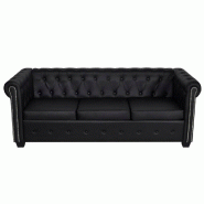 Helloshop26 - Canapé-lit 3 places lit d'invité convertible de salon lit de jour pliable de salle de séjour maison intérieur places 02_0018893 - ve