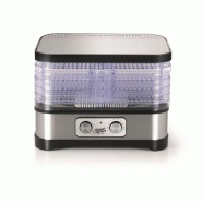 NATURE&SAVEURS déshydrateur fruits et légumes 5 plateaux 400w ns d5meca - argenté 3485617779681