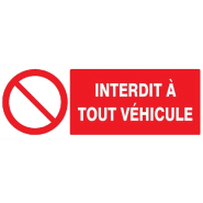 Panneaux rigides 330x200 mm obligations interdictions - PNGPSC-TL10/ITVH_0