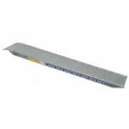 Rampe de chargement en aluminium sans rebords - Longueur 3,5 m x largeur 400 mm - DUARIB - 67633