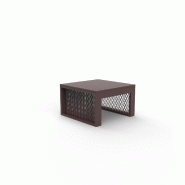 Table d'appoint THE FACTORY 50 x 50 - garnet