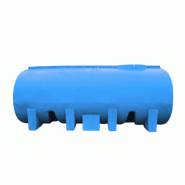 Tonne à eau 10 000 litres - PREMIUM - Cuve de transport en inox avec vanne 80