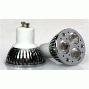 Ampoule led 3x1w gu10 v2