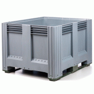 Caisse - Palette « heavy » : plastique plus solide et durable - 110FIBN Caisse - Palette « heavy » : plastique plus solide et durable - 110FIBN
