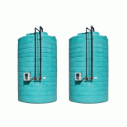Cuve azote liquide 50000 litres - double paroi avec rétention intégrée en polyéthylène